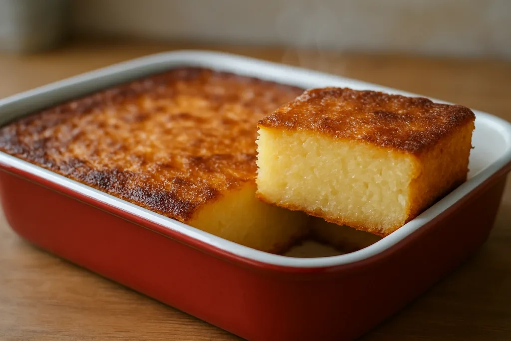 Bolo de Mandioca Cremoso