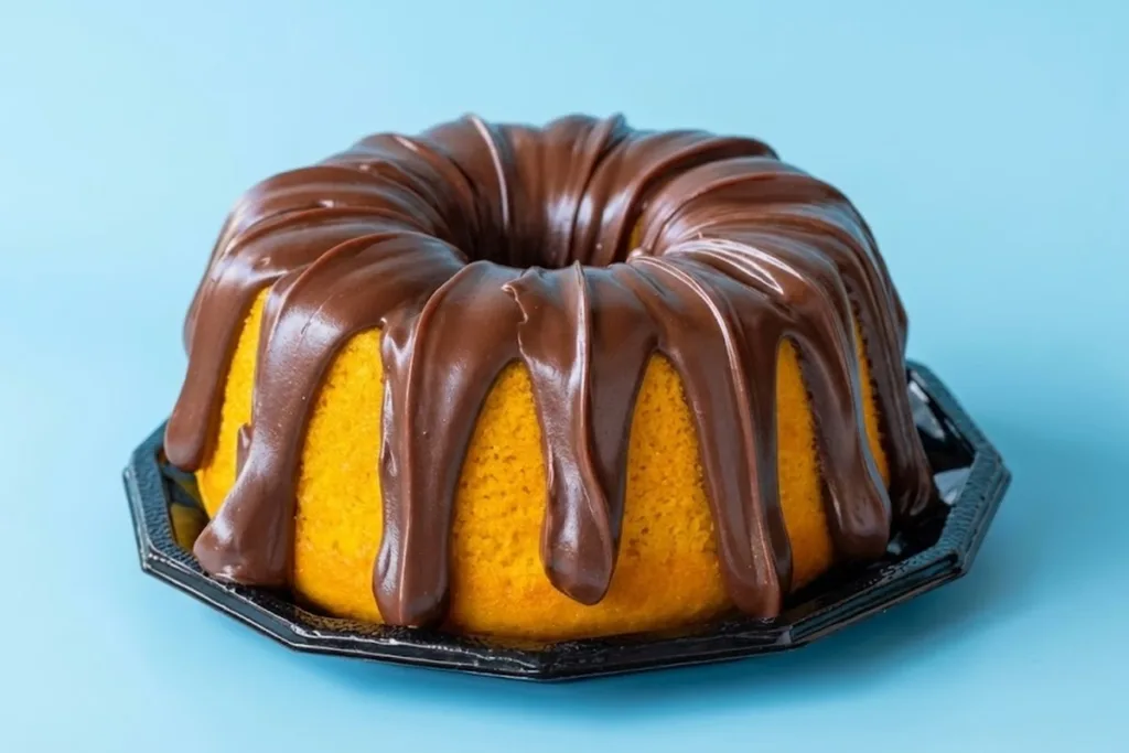 Bolo de Cenoura com Cobertura de Chocolate